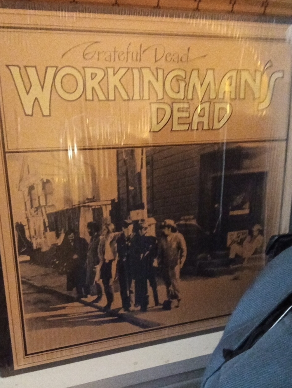 Grateful Dead Sepia 'Workingman's Dead' Record In Plastic